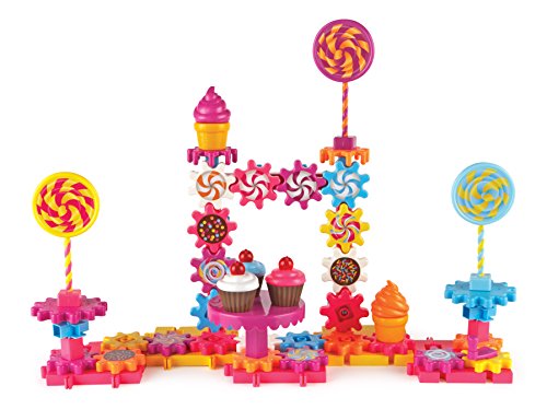 Product Cover Learning Resources Gears! Gears! Gears! Sweet Shop, Gears Toy, Building Set, 82 Pieces, Ages 4+
