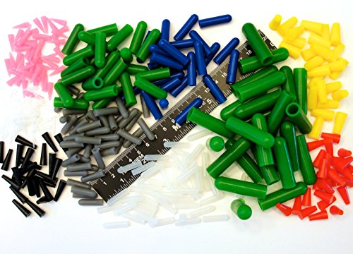 Product Cover 350pc Ultra Precision High Temp Silicone Rubber Plug & Cap Kit Powder Coating Custom Paint Supplies