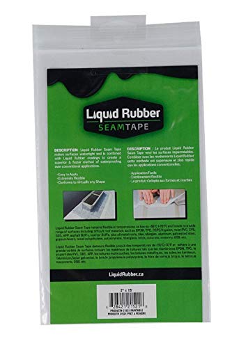 Product Cover Liquid Rubber Seam Leak Tape, 2 Inch x 15 Foot Roll
