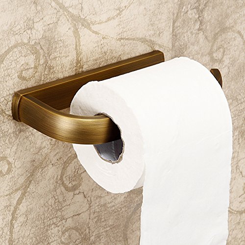 Product Cover Leyden Retro Bathroom Accessories Solid Brass Antique Brass Finished Toilet Roller Paper Holder Lavatory Accessories Wall maounted