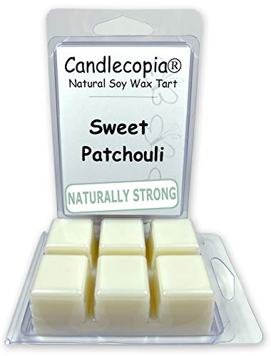 Product Cover Candlecopia Sweet Patchouli Strongly Scented Hand Poured Vegan Wax Melts, 12 Scented Wax Cubes, 6.4 Ounces in 2 x 6-Packs
