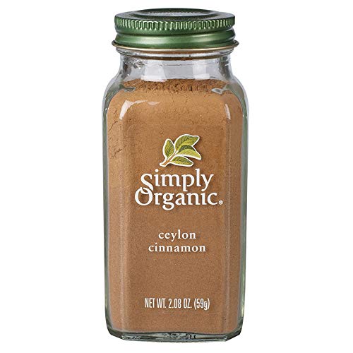 Product Cover Simply Organic Ground Ceylon Cinnamon, Certified Organic, Vegan | 2.08 oz | Cinnamomum verum J. Presl