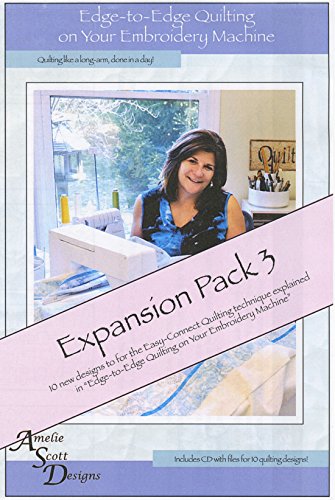 Product Cover Edge to Edge Quilting On Your Embroidery Machine Expansion Pack 3