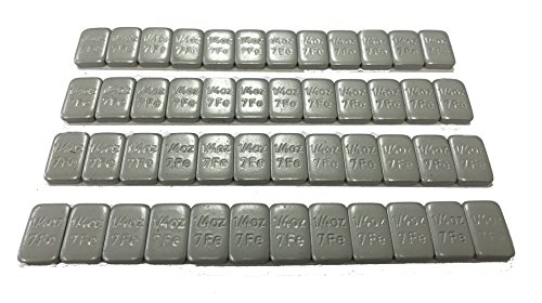 Product Cover VTR Hornet Tire - 1/4oz Grey Lead Free Adhesive Backed Wheel Weights (48pcs)
