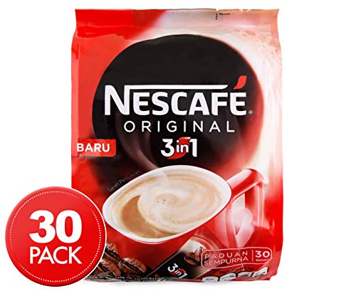Product Cover Nescafe 3 In 1 Original Soluble Coffee Beverage 30 Sachets Bag