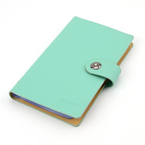 Product Cover Business PU Leather Cards Organizer Book, 240 Cell-Blue