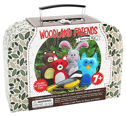 Product Cover CraftLab Sewing Kits Woodland Animals Craft Educational Sewing Kit for 7 to 12 Age Kids