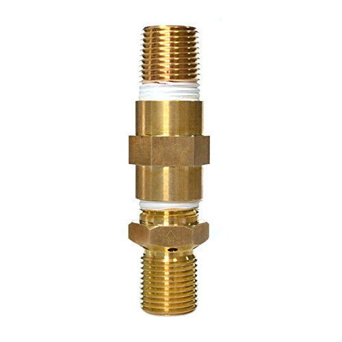 Product Cover onlyfire LP Air Mixture Valve for Liquid Propane Fire Pits, 100% Soild Brass