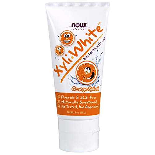 Product Cover Now Solutions, Xyliwhite Toothpaste Gel for Kids, Orange Splash Flavor, Kid Approved! 3-Ounce