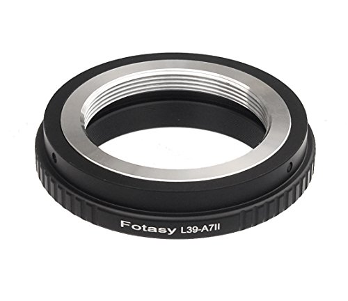 Product Cover Fotasy Copper Adjustable Leica M39 Lens to Sony FE Mount Adapter, LTM 39mm to E Mount, fit sSony a7 a7 II a7 III a7R a7R II a7R III a7S a7S II a7S III a9 a7R IV a6600 a6500 a6400 a6300 a6100 a6000