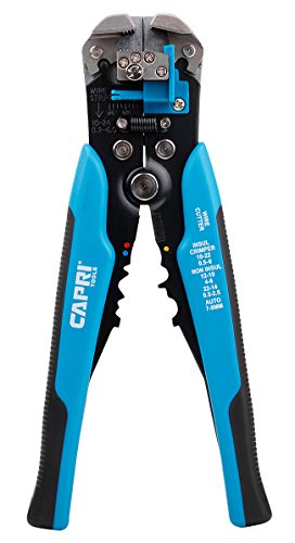 Product Cover Capri Tools 20012 Self-Adjusting Wire Stripper