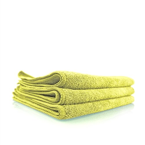 Product Cover Chemical Guys MICMYELLOW03 Workhorse Professional Grade Microfiber Towel, Yellow (16 in. x 16 in.) (Pack of 3)
