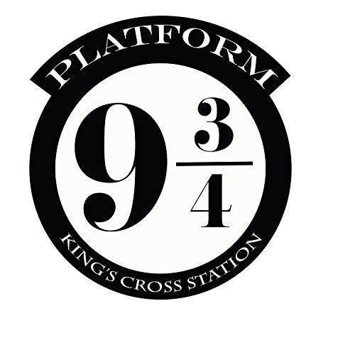 Product Cover Platform 9 3/4 Version 1 Harry Potter Decor - Wall Decal Vinyl Sticker W20 12