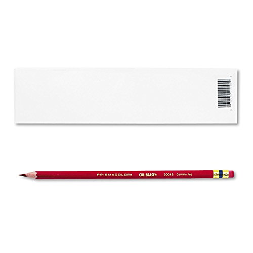 Product Cover 2 DOZEN: Prismacolor Col-Erase Erasable Colored Pencil Carmine Red