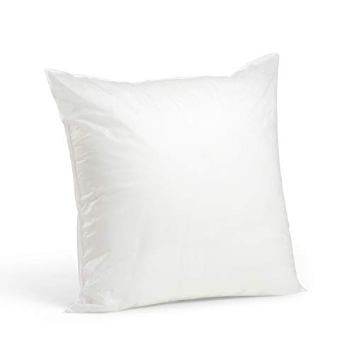 Product Cover Foamily Premium Hypoallergenic Stuffer Pillow Insert Sham Square Form Polyester, 20