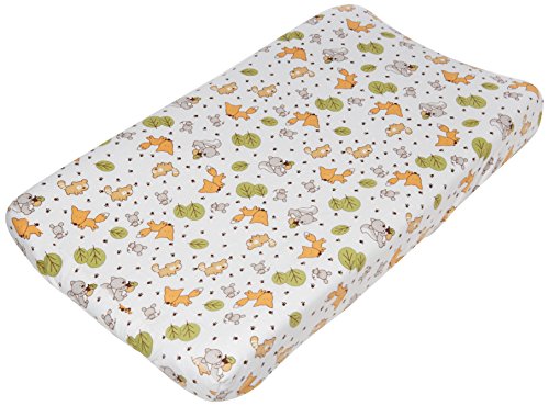 Product Cover Trend Lab Friendly Forest Deluxe Flannel Changing Pad Cover