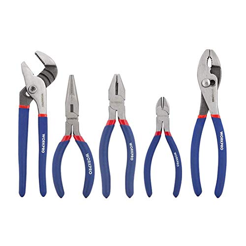 Product Cover WORKPRO 5-piece Pliers Set Basic Homeowners' Tools