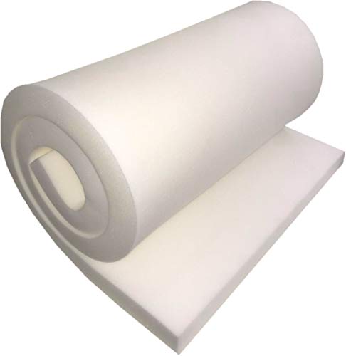 Product Cover FoamTouch Upholstery Foam Cushion, 6'' L x 30'' W x 72'' H, High Density