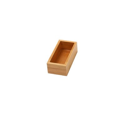 Product Cover YBM Home Kitchen Drawer Organizer Storage Box Made of Bamboo, 3x9x2 Inch 322