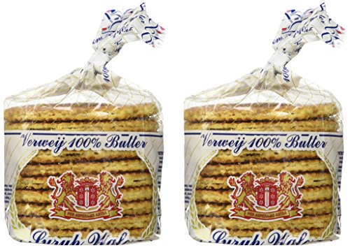Product Cover Stroopwafels - 20 Dutch Verweij 100% Butter Stroopwafels In Frustration Free Packaging
