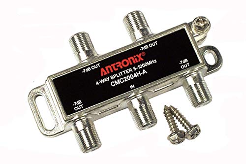 Product Cover Splitter, Broadband RF 4 output MoCA capable 5-1002MHZ by Antronix