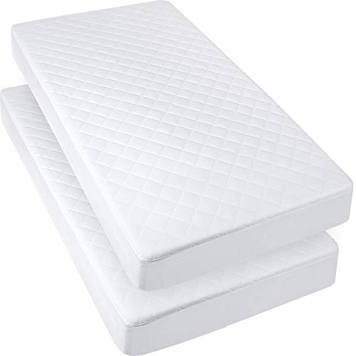 Product Cover Utopia Bedding Waterproof Crib Mattress Protector - Cradle Mattress Pad 28 x 52 Inches (2-Pack)