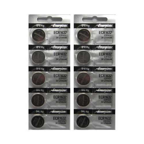 Product Cover Energizer CR1632 3 Volt Lithium Coin Battery 10 Pack (2 packs of 5)