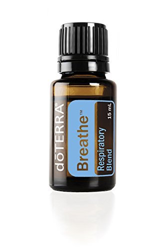 Product Cover doTERRA - Breathe Essential Oil Respiratory Blend - Promotes Restful Sleep, Feelings of Clear Airways and Easy Breathing, Helps Minimize Seasonal Threat Effects; for Diffusion or Topical Use - 15 mL