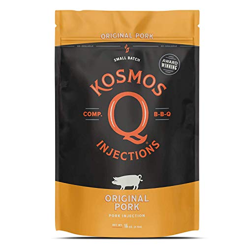 Product Cover Kosmos Q Original Barbecue Pork Injection | Seasoning & Marinade | Just Add Apple Juice, Peach Nectar or Water