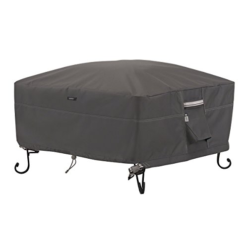 Product Cover Classic Accessories Ravenna Square Fire Pit/Table Cover, 30-Inch