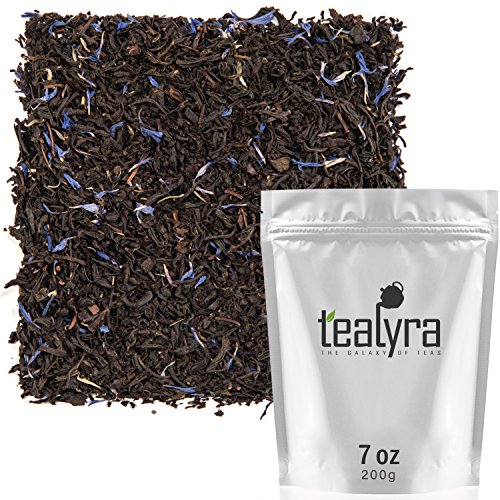 Product Cover Tealyra - Cream Earl Grey - Classic Black Loose Leaf Tea - Citrusy with Vannilla Flavor - Fresh Award Winning Tea - Medium Caffeine - All Natural Ingredients - 200g (7-ounce)
