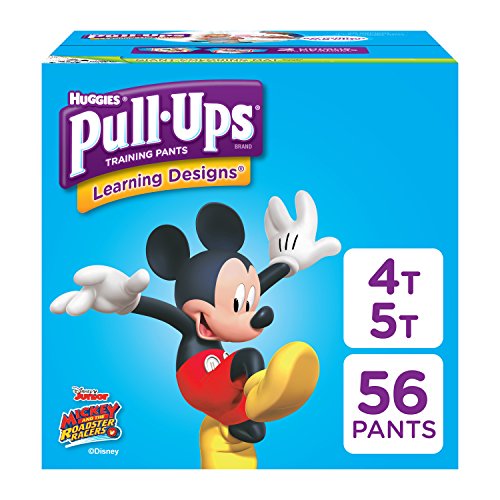 Product Cover Pull-Ups Learning Designs Potty Training Pants for Boys, 4T-5T (38-50 lb.), 56 Ct. (Packaging May Vary)