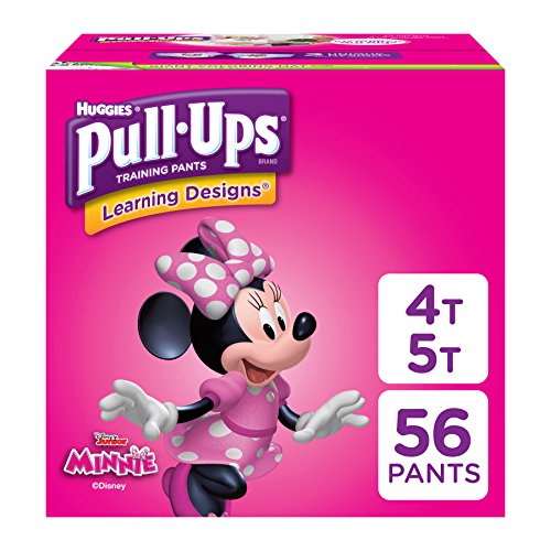 Product Cover Pull-Ups Learning Designs for Girls Potty Training Pants, 4T-5T (38-50 lbs.), 56 Ct. (Packaging May Vary)