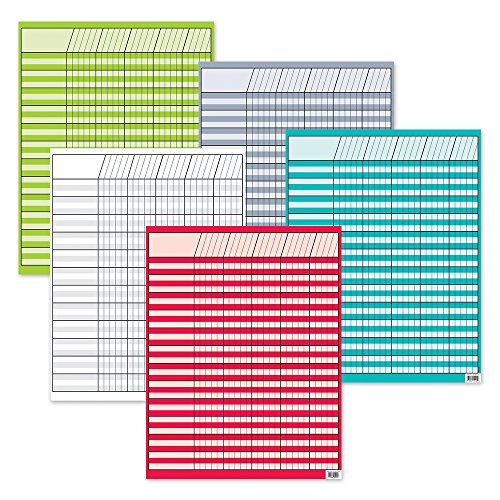 Product Cover Creative Teaching Press Bright Colors Incentive 5-Chart Pack (0974)