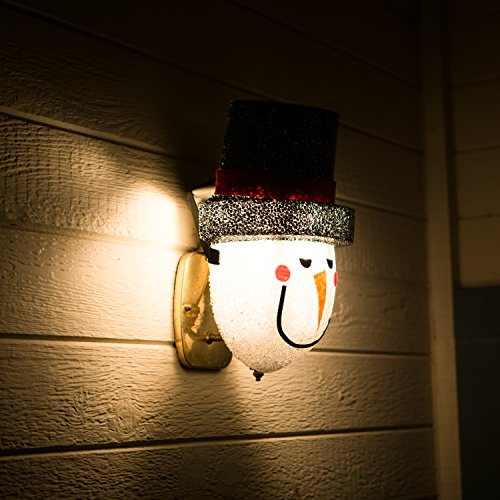 Product Cover ienjoyware Snowman Porch Light Cover - Christmas Outdoor Decorations
