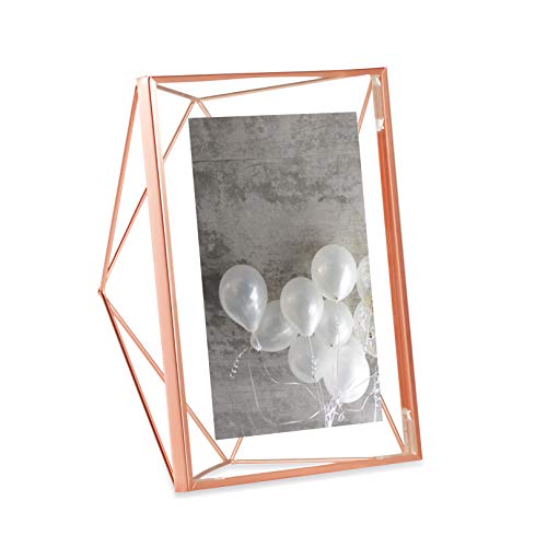 Product Cover Umbra Prisma Picture Frame, 5x7 Photo Display for Desk or Wall, Copper