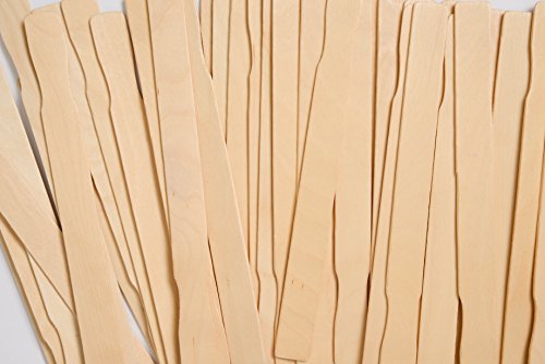 Product Cover Henry's Best Paint Stir Sticks, Bulk 100 Wood Craft Paintsticks, 12 in. Tough Mixer Sticks for Wax, Epoxy, Resin, Garden Marker or Library Shelf, Unrivaled Quality Made in USA