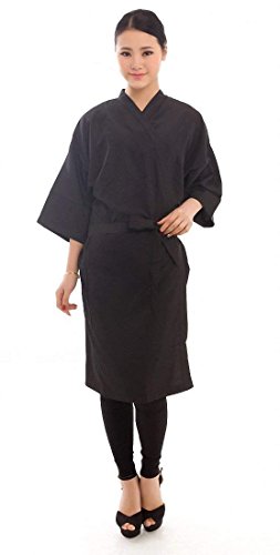 Product Cover Salon Client Gown Robes Cape, Hair Salon Smock for Clients- Kimono Style