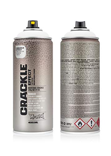 Product Cover Montana Cans MXE-C9010 Montana Crackle 400 ml Color, Pure White Spray Paint,