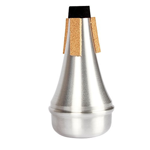 Product Cover Andoer Trumpet Straight Mute Sourdine Aluminum Alloy Silver Color