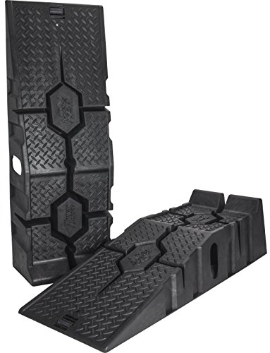Product Cover RhinoGear 11912 RhinoRamps MAX Vehicle Ramps - Set of 2 (16,000lb. GVW Capacity)