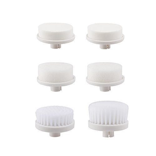 Product Cover PIXNOR 6 Pieces Replacement Brush Heads ONLY for OUR corresponding 7in1 Facial Brushes