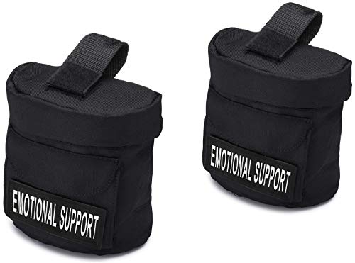 Product Cover Emotional Support Dog Vest Harness SaddleBag with 