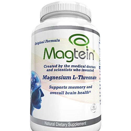 Product Cover Magtein Magnesium L- Threonate-(2,042 Mg), MIT Inventor's Original Formula - Clear Brain Fog, Improve Memory, Focus and Attention, Support Sleep and Mood - 30 Day Supply- 60 ct. Veggie Capsules