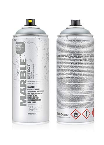 Product Cover Montana Cans MXE-MSILVER Montana Effect 400 ml Marble Color, Silver Spray Paint,
