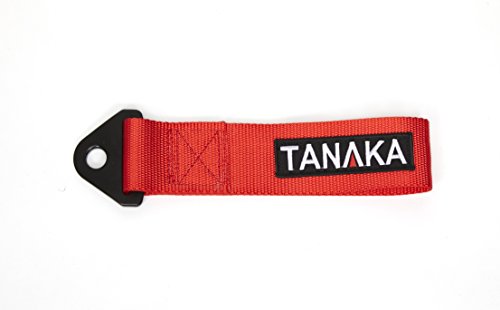 Product Cover Tanaka Power Sport High Strength Racing Tow Strap, Red