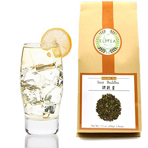 Product Cover ELITEA Prime Quality Oolong Tea Loose Leaf Monkey Picked, Tie Guan Yin Famous Chinese Tea Bulk 7.1 Ounce Bag