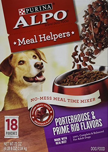 Product Cover Purina ALPO Dry Dog Food, Meal Helpers Porterhouse & Prime Rib Flavors - 18 ct. Box