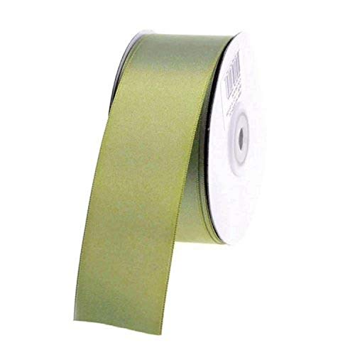Product Cover Homeford Firefly Imports Double Face Satin Ribbon, 1-1/2-Inch, 25 Yards, Moss Green, 1.5