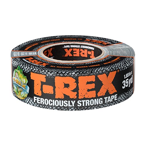 Product Cover T-REX Ferociously Strong Duct Tape, 1.88 in. x 35 yd, 1 Roll, Dark Gunmetal Gray (240998)